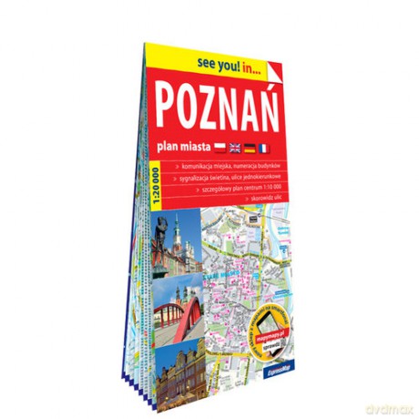 Poznań plan miasta 1:20 000