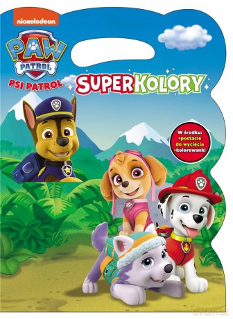 Psi Patrol SuperKolory [KSIĄŻKA]