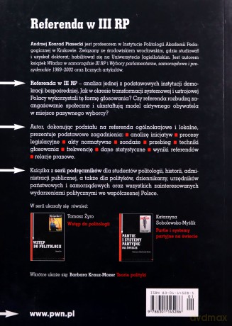 Referenda w III RP - Andrzej K. Piasecki [KSIĄŻKA]