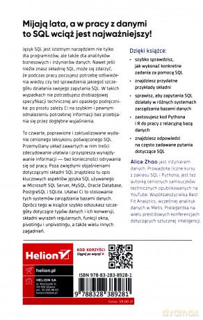 SQL. Leksykon kieszonkowy. Wydanie IV - Zhao Alice [KSIĄŻKA]
