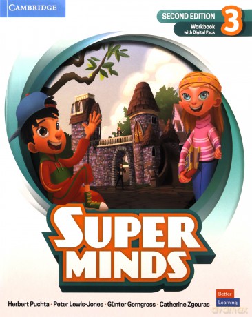 Super Minds 3 Workbook with Digital Pack British English - Puchta Herbert, Lewis-Jones Peter, Gerngross GĂĽnter, Zgouras Catherine [KSIĄŻKA]