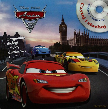 Auta 2 (Cars 2) (Disney) [KSIĄŻKA]+[CD]