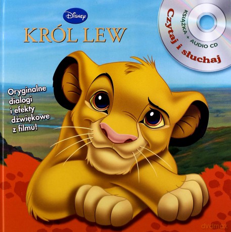Król Lew (Disney) [KSIĄŻKA]+[CD]