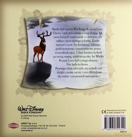 Bambi 2 (Disney) [KSIĄŻKA]+[CD]