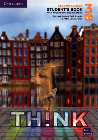 Think 3 Student's Book with Workbook Digital Pack British English - Puchta Herbert, Stranks Jeff, Lewis-Jones Peter [KSIĄŻKA]