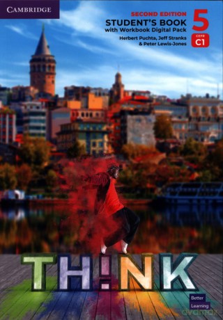 Think 5 Student's Book with Workbook Digital Pack British English - Puchta Herbert, Stranks Jeff, Lewis-Jones Peter [KSIĄŻKA]