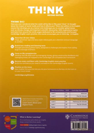 Think Level 3 Workbook with Digital Pack British English - Puchta Herbert, Stranks Jeff, Lewis-Jones Peter [KSIĄŻKA]