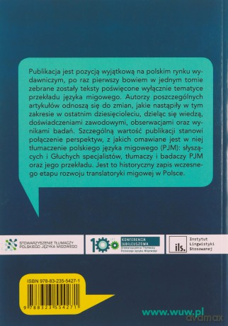 Tłumacz języka migowego Kim był Kim jest Kim będzie [KSIĄŻKA]