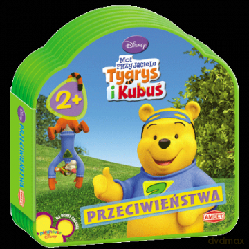 Moi przyjaciele tygrys i Kubuś - przeciwieństwa (Disney) [KSIĄŻKA]