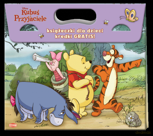 Kubuś Puchatek i przyjaciele + kredki (Disney) (Z K85K) [KSIĄŻKA]