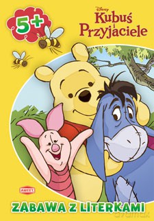 Kubuś Puchatek i przyjaciele. Zabawa z literkami (Disney) [KSIĄŻKA]