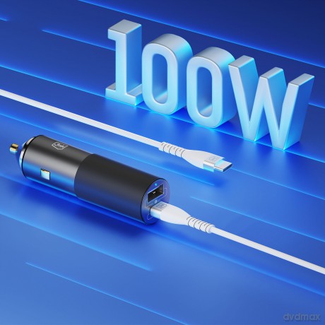 Szybka ładowarka samochodowa 3mk Hyper Car Charger 100W