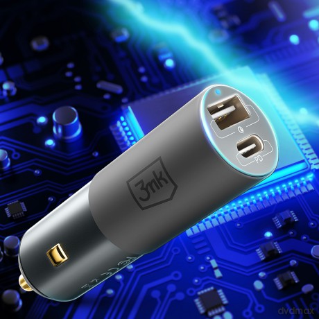 Szybka ładowarka samochodowa 3mk Hyper Car Charger 100W