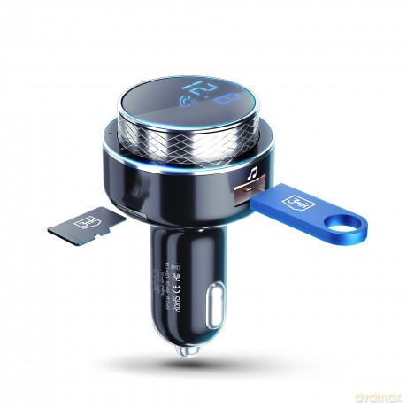 Transmiter 3mk Hyper Car FM LED Bluetooth 2x USB