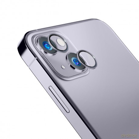 Ochrona na obiektyw aparatu do Apple iPhone 14 - 3mk Lens Protection Pro Violet