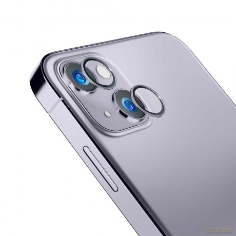 Ochrona na obiektyw aparatu do Apple iPhone 14 Max - 3mk Lens Protection Pro Violet