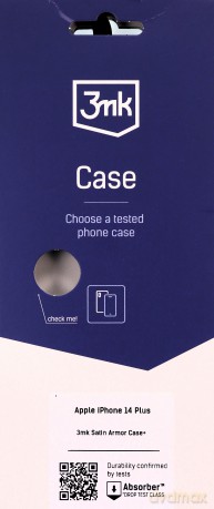 Apple iPhone 14 Max - 3mk Satin Armor Case+