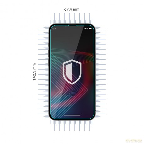 Szkło Hybrydowe do Apple iPhone 14 Max/14 Pro Max - 3mk FlexibleGlass