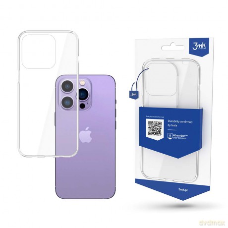 Etui do Apple iPhone 14 Pro - 3mk Clear Case