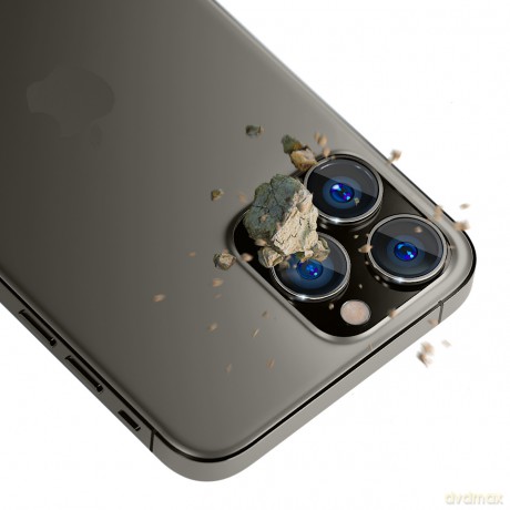 Ochrona na obiektyw aparatu do Apple iPhone 14 Pro/14 Pro Max - 3mk Lens Protection Pro Graphite