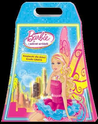 Barbie i sekret wróżek + kredki [KSIĄŻKA]