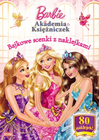 Barbie. Akademia księżniczek + plakat [KSIĄŻKA]