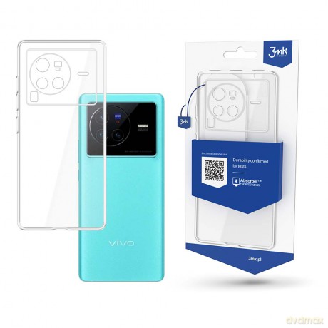 Vivo X80 Pro - 3mk Clear Case