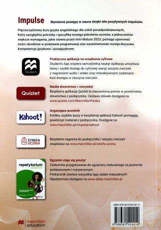 Impulse 2 A2+/B1 Workbook + online [KSIĄŻKA]