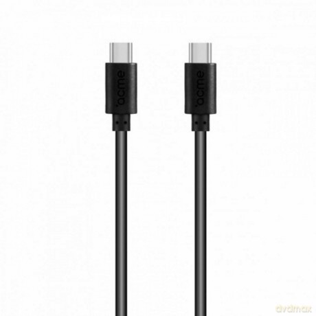 Acme Europe kabel CB1051 USB-C - USB-C 1,0 m czarny