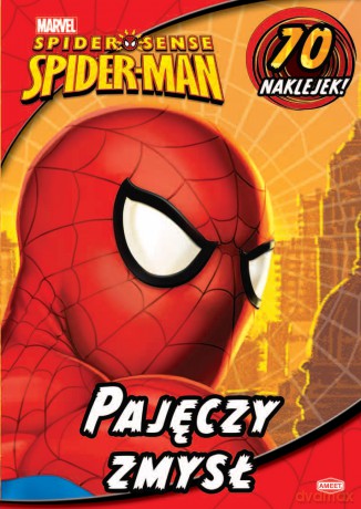 Spider-man. Pajęczy zmysł + naklejki [KSIĄŻKA]