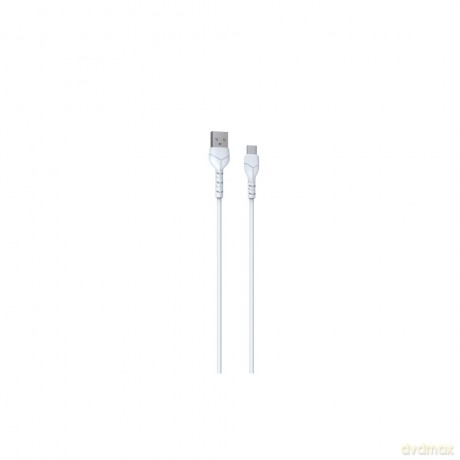 Devia kabel Kintone USB - USB-C 1,0 m 2,1A biały zestaw 30 szt V2