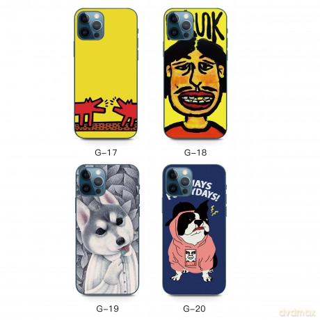 Devia Zestaw folii smartfon Colorful MIX G17/G18/G19/G20 do maszyny tnącej 4 wzory po 5szt