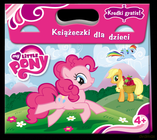 My little pony + kredki (Mój mały kucyk) [KSIĄŻKA]