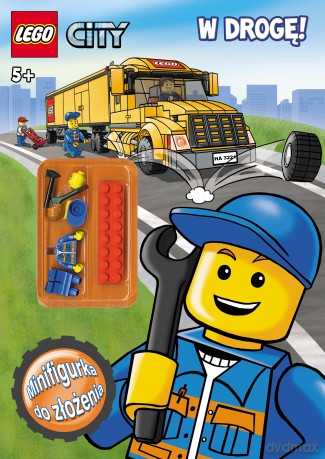 Lego city. W drogę! + figurka [KSIĄŻKA]