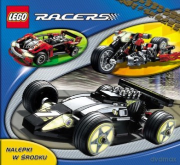 Lego racers + naklejki [KSIĄŻKA]
