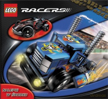 Lego racers + naklejki [KSIĄŻKA]