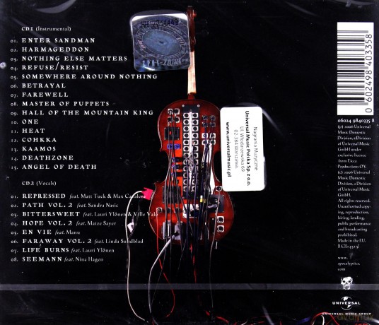 Apocalyptica: Amplified - A [2CD]
