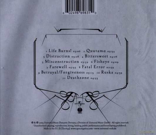 Apocalyptica: Apocalyptica [CD]