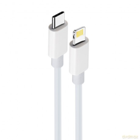 Maxlife kabel MXUC-05 USB-C - Lightning 1,0 m 20W biały