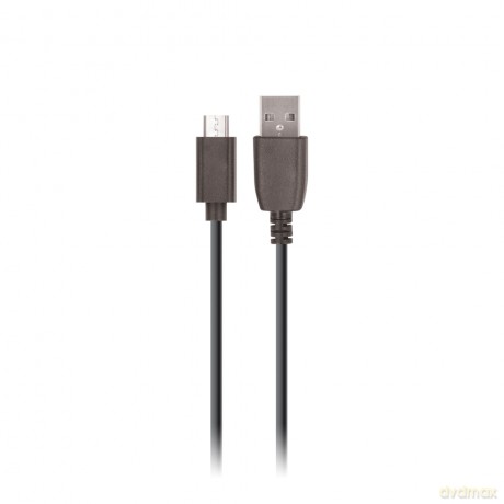 Maxlife kabel USB - microUSB 3,0 m 2A czarny