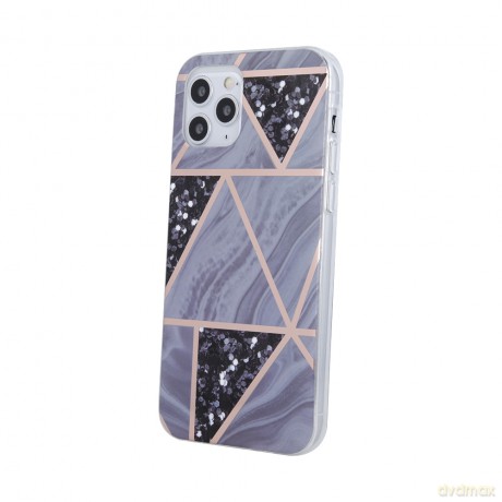 Nakładka Geometric Marmur do Xiaomi Redmi 9T grafitowa