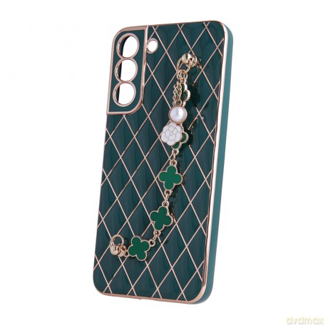 Nakładka Glamour do Samsung Galaxy S22 Plus zielona