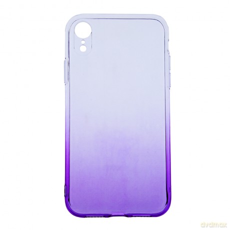 Nakładka Gradient do iPhone XR fioletowa