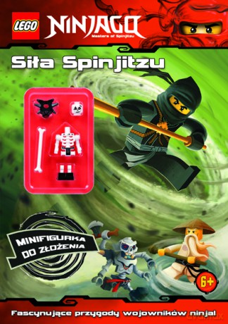 Lego ninjago. Siła spinjitzu + figurka Ninja [KSIĄŻKA]