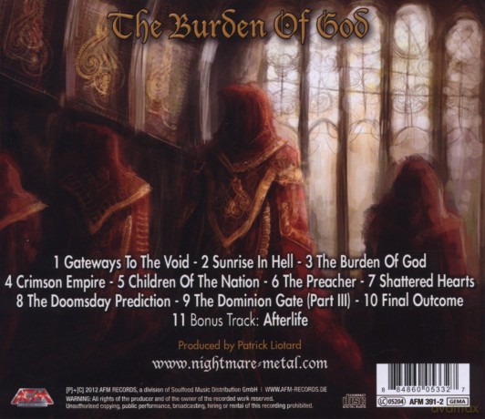 Nightmare: The Burden Of God [CD]