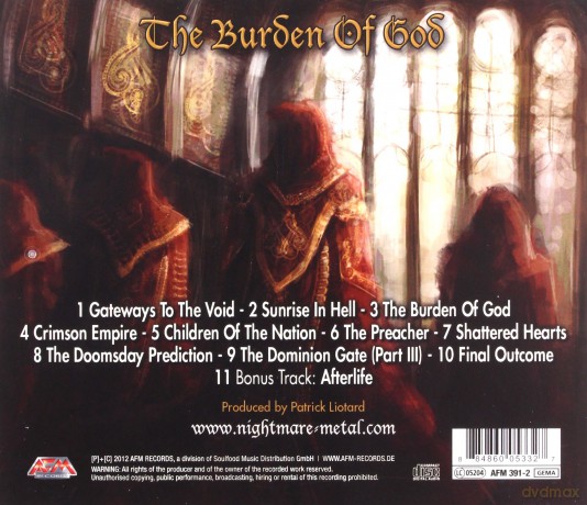 Nightmare: The Burden Of God [CD]