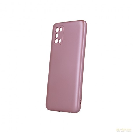 Nakładka Metallic do Samsung Galaxy A03S różowa
