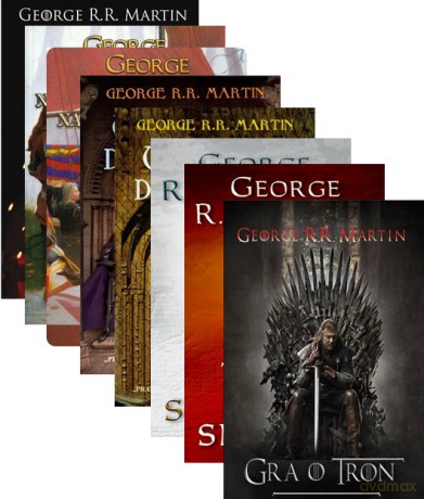 Pieśń Lodu i Ognia 8 tomów - George R.R. Martin [8xKSIĄŻKA]