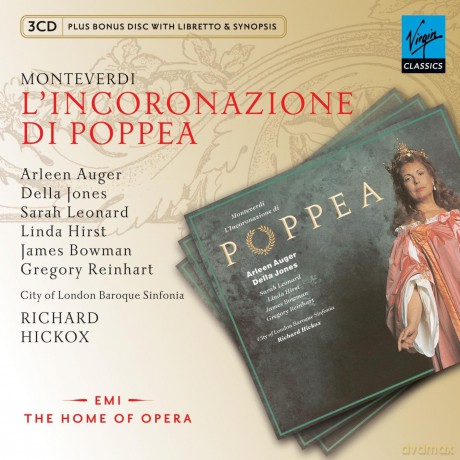 Hickox: L'incoronazione Di Poppea [3CD]+[CD-ROM]
