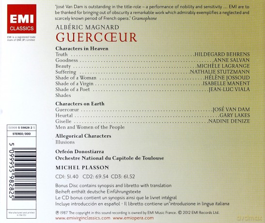Plasson: Guercoeur [3CD]+[CD-ROM]